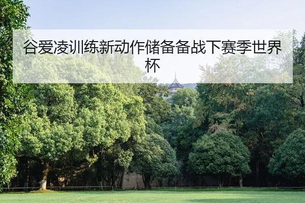 谷爱凌训练新动作储备备战下赛季世界杯